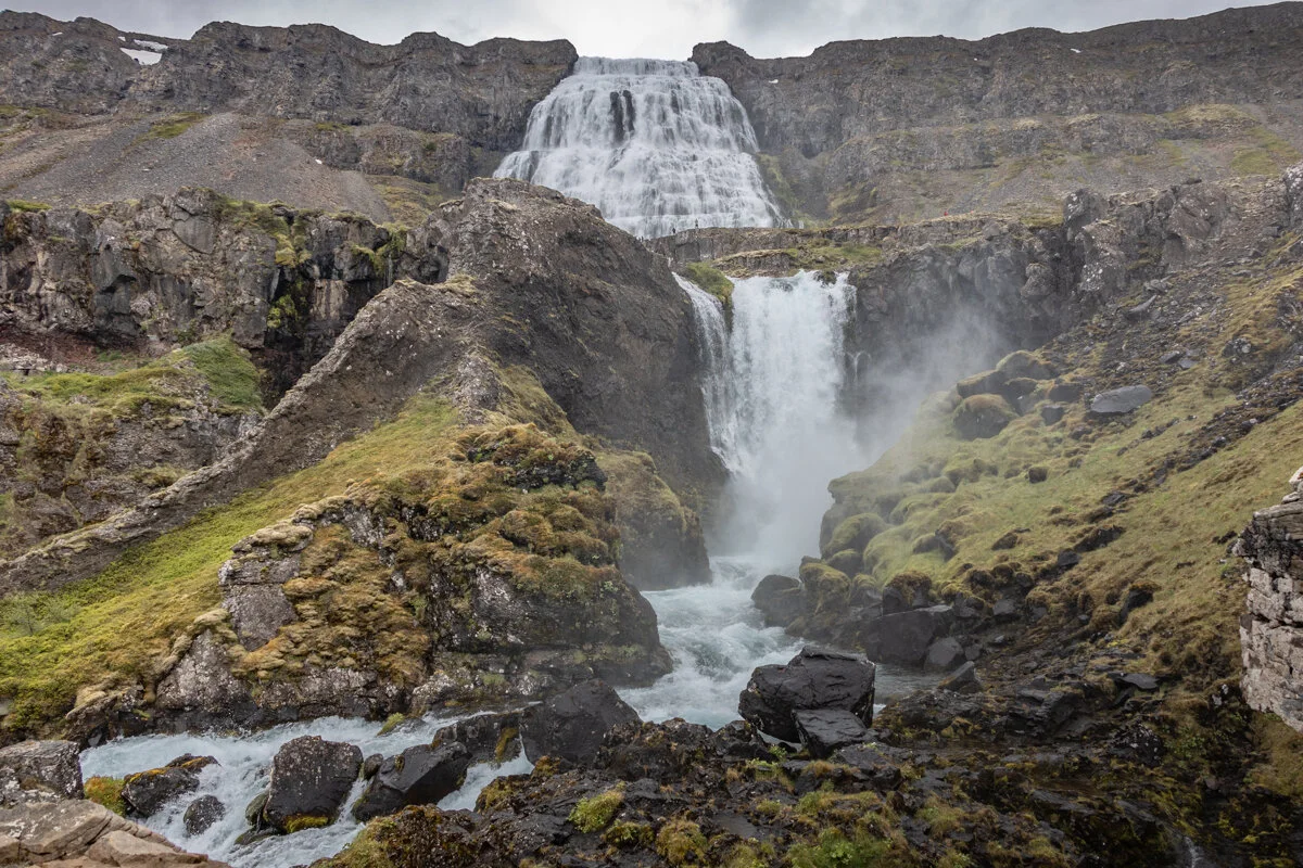 la cascade de Dynjandi