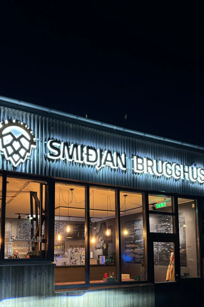 Façade du Midjan Brugghus